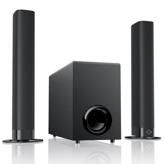 Imagem de Barra de som Assistrust com subwoofer de 120 W para Smart TV Bluetooth