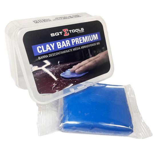 Imagem de Barra Descontaminante Clay Bar Premium Média Abrasividade G80 Sigma Tools
