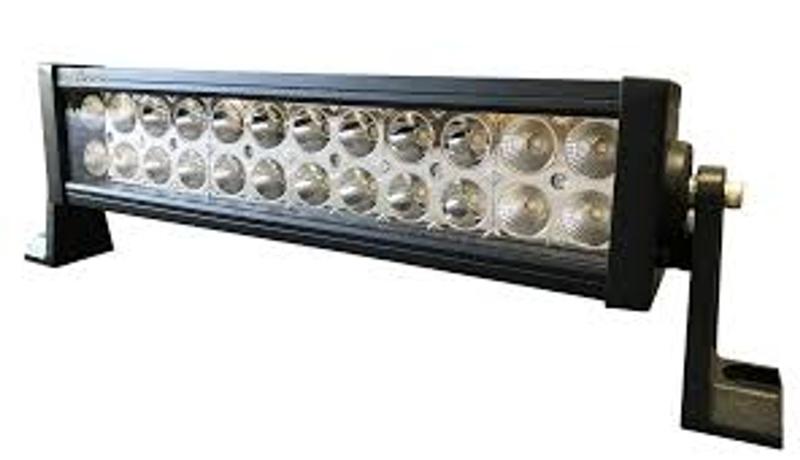 Barra Farol De Milha 24 Leds 72w Cree 12/24v Led Offroad Menor preço em Barra Farol De Milha 24 Leds 72w Cree 12/24v Led Offroad