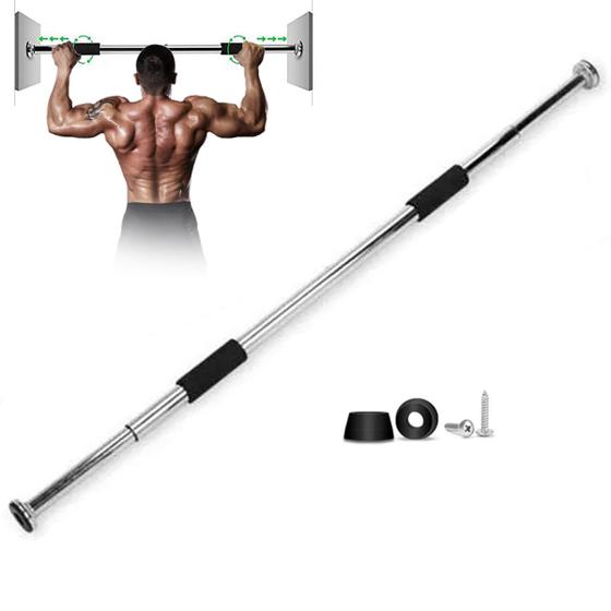 Barra Porta Fixa Exercício Flexão Exercício Funcional Treino Musculação Menor preço em Barra Porta Fixa Exercício Flexão Exercício Funcional Treino Musculação