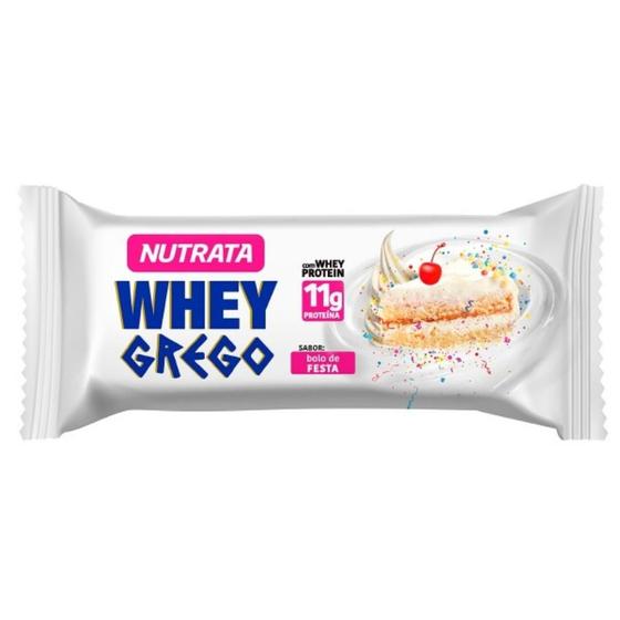 Imagem de Barra Proteica Whey Grego Bar 40g Nutrata