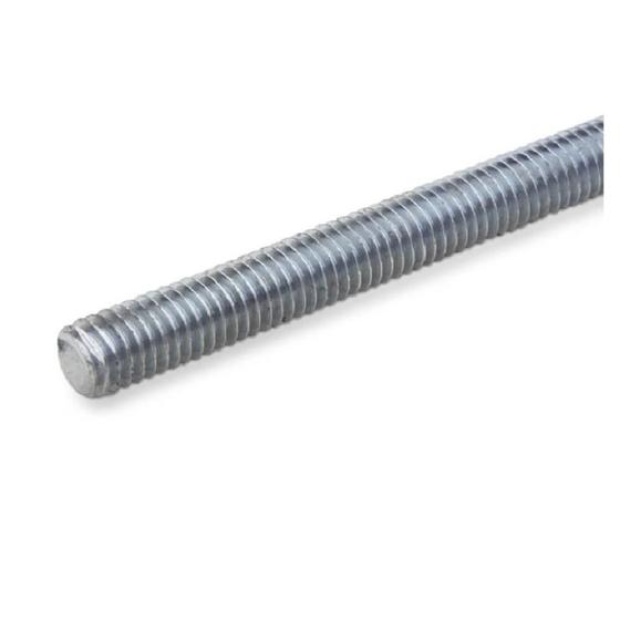 Barra Roscada 1/2” NC Galvanizada 1 Metro Menor preço em Barra Roscada 1/2” NC Galvanizada 1 Metro