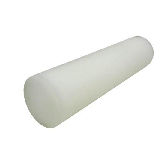 Imagem de Barra Tarugo de Poliacetal Pom 25mm Branca Redonda 1000mm