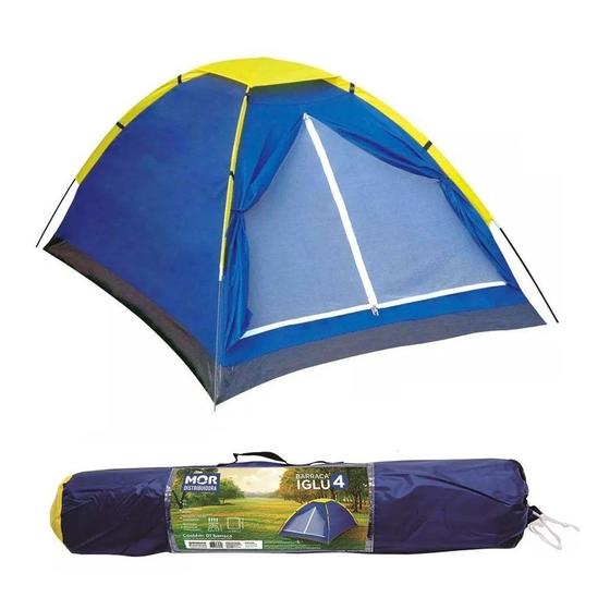 Barraca 3 Lugares Pessoas Camping Mor Iglu Acampar - Barraca - Magazine ...