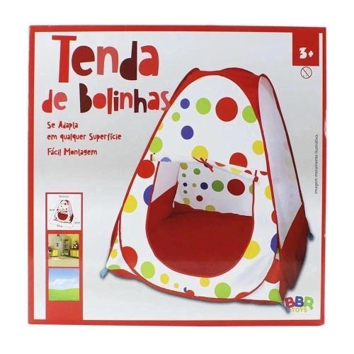 Imagem de Barraca Cabana Infantil Tenda Estampa De Bolinhas - Bbr Toys