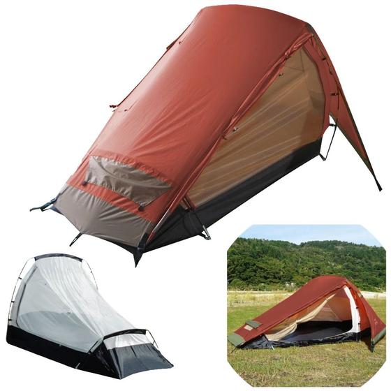 Barraca Camping 1 Pessoa Coluna D Agua 2500mm Everest Guepardo ...