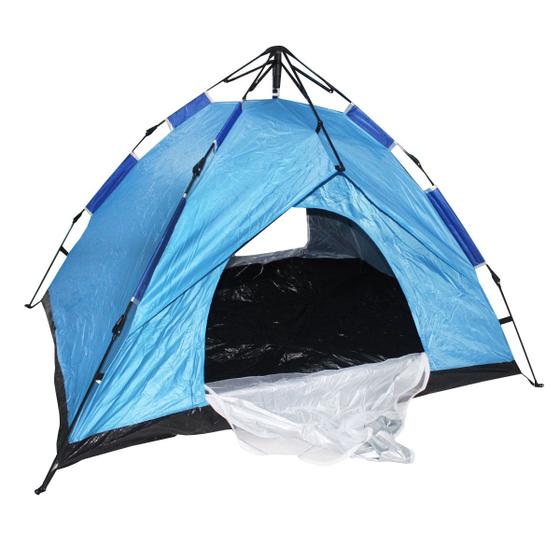 Imagem de Barraca Camping 2 a 3 Pessoas Monta Sozinha Automática Impermeável