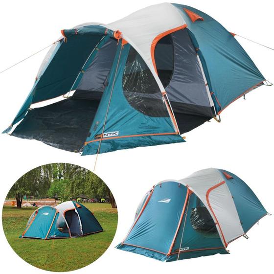 Imagem de Barraca Camping 4 a 5 Pessoas Coluna D Agua 2500mm Indy  Nautika 