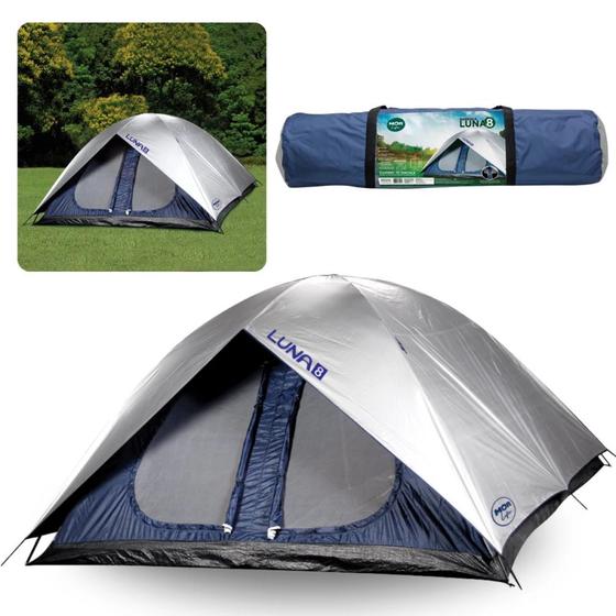 Imagem de Barraca Camping 8 Pessoas / Coluna D Agua 1200mm Luna Mor Acampamento