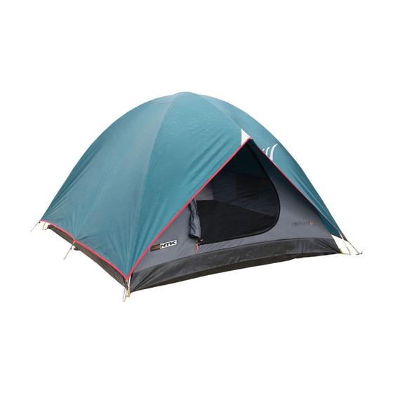 Imagem de Barraca Camping Impermeável Cherokee Gt 3/4 Pessoas Coluna D'água de 2500mm Nautika