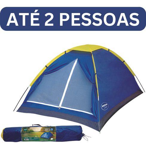 Imagem de Barraca De Acampamento Camping Acampar Tenda Até 2 Pessoas