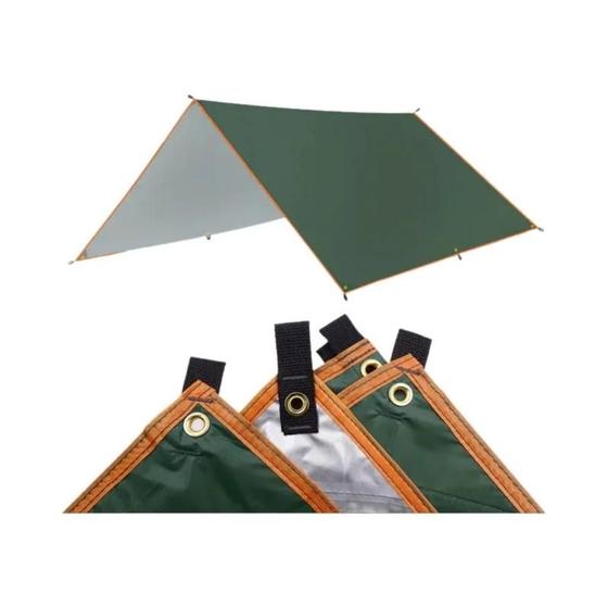 Imagem de Barraca de Lona Ultraleve à Prova d'Água 3x3m, 4x3m e 5x3m - Ideal para Camping e Jardim