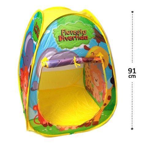 Imagem de Barraca Infantil 91x72cm Floresta Divertida