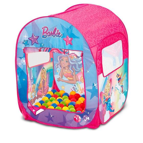 Imagem de Barraca Infantil Barbie  Mundo Dos Sonhos Com 50 Bolinhas Fun