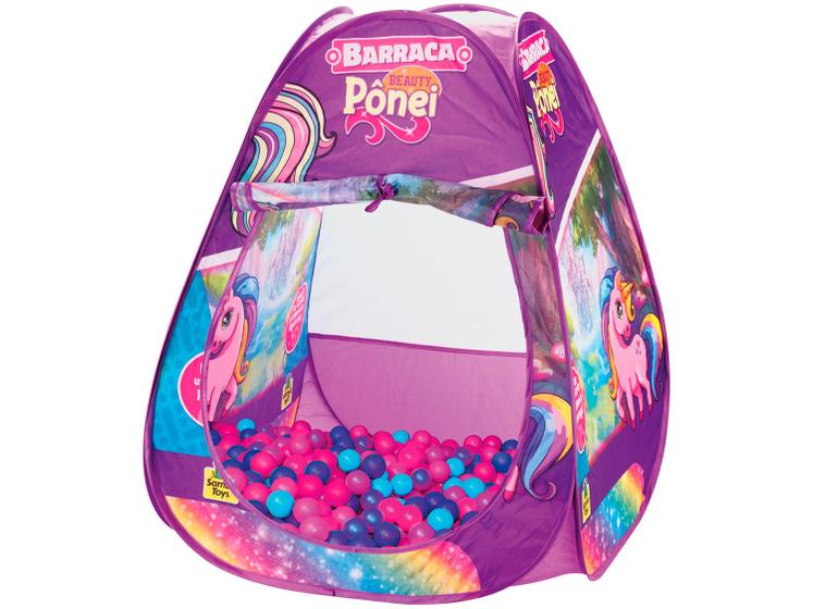 Barraca Infantil Beauty Pônei 50 Bolinhas Menor preço em Barraca Infantil Beauty Pônei 50 Bolinhas