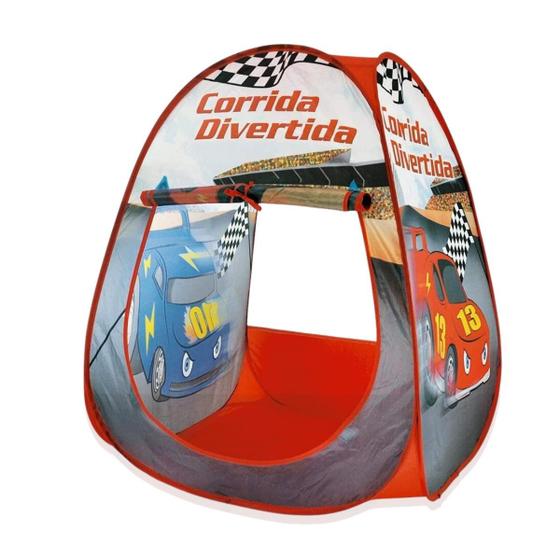 Imagem de Barraca Infantil Cabana Corrida Divertida Dobrável DM Toys