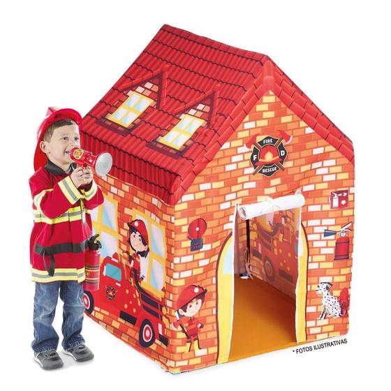 Imagem de Barraca Infantil Cabana Tenda dos Bombeiros - Replay Kids