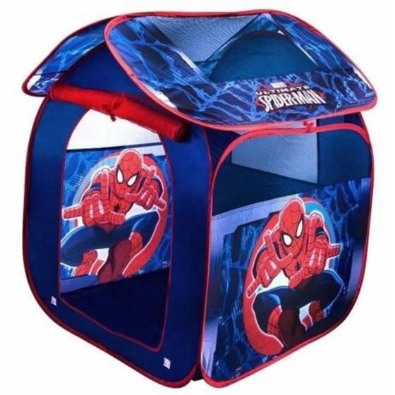 Imagem de Barraca Infantil Cabana Tenda Homem Aranha Casinha Menino