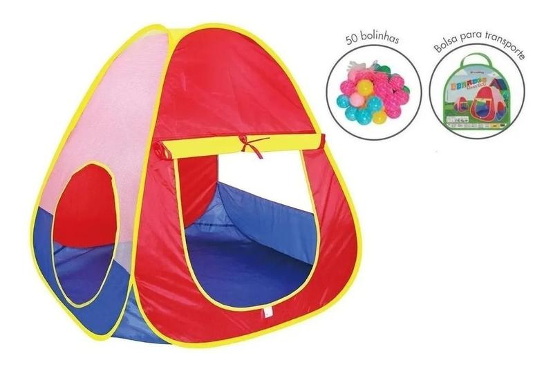 Imagem de Barraca Infantil Com Bolinhas Importway