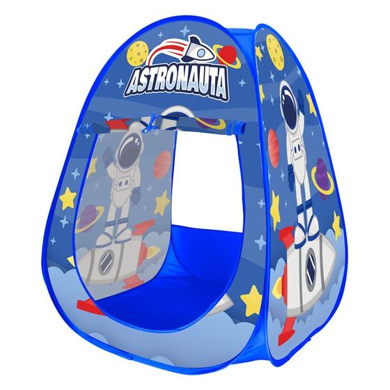 Imagem de Barraca Infantil Dobravel Toca Tenda Iglu Cabana Astronauta DM Toys DMT6773