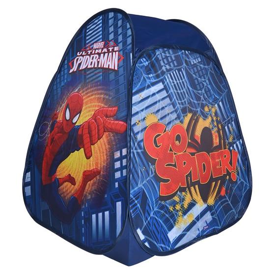 Imagem de Barraca Infantil Portátil Dobrável Tenda Marvel Homem Aranha Cabana Iglu