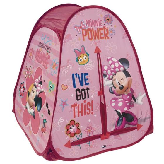 Imagem de Barraca Infantil Portátil Minnie Mouse Zippy Toys