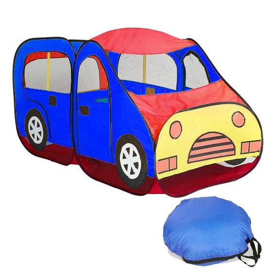 Imagem de Barraca Infantil Tenda Carro Carrinho Casinha Playhouse Dobrável