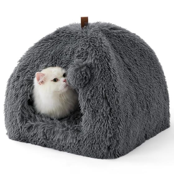 Imagem de Barraca para Gato Cat Bedsure 2 em 1 - Casa e Toca para Gatos e Pets