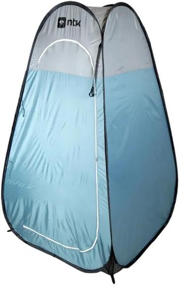 Imagem de Barraca Portátil Banheiro Trocador Provador Camping Pop-up Nautika Azul e Cinza