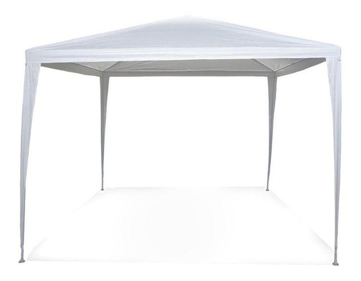 Barraca Praia Casa Camping Tenda Gazebo 3x3 Evento Proteção Branca Importway Gazebo