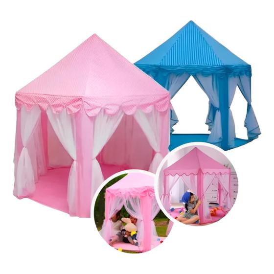 Imagem de Barraca Tenda Grande Infantil Princesa/o Gazebo Portátil