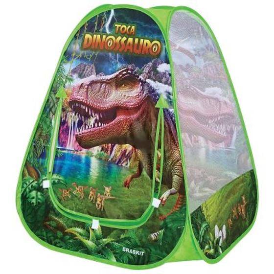 Imagem de Barraca Toca Dinossauro Infantil Piscina Braskit