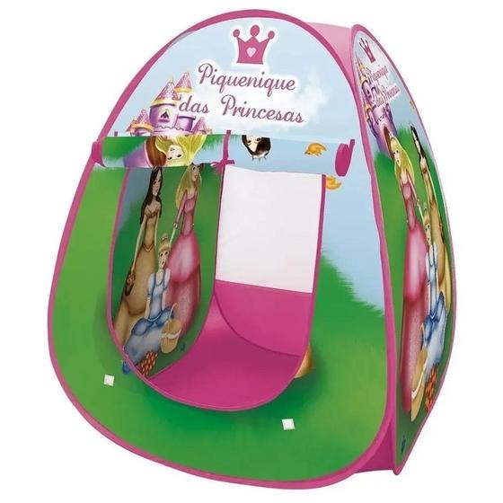 Imagem de Barraca Toca Infantil Dobrável Tenda Cabana Princesa Menina