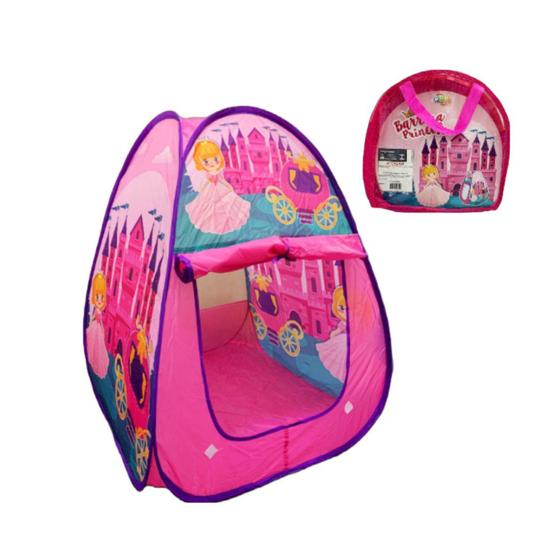 Imagem de Barraca Toca Infantil Dobrável Tenda Cabana Princesa Menina - Pop Brinquedos