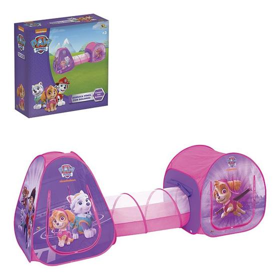 Barraca Tunel Com 100 Bolinhas Patrulha Canina - Girl ZEIN ...