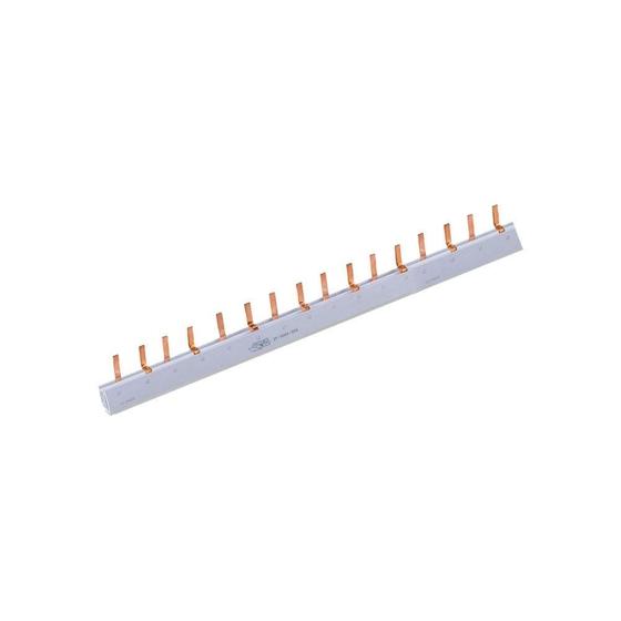Barramento Bifásico 80A 16 Polos 285mm Force Line Menor preço em Barramento Bifásico 80A 16 Polos 285mm Force Line