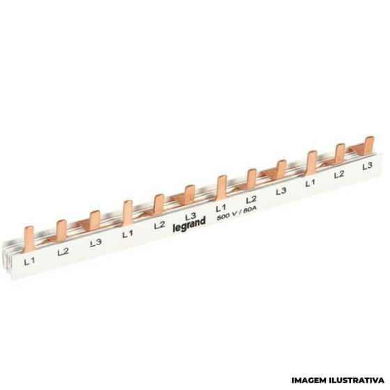 Barramento Para Disjuntor Pente Bif sico Legrand 928028 Barramento barramento-para-disjuntor-pente-bif-sico-legrand-928028-barramento