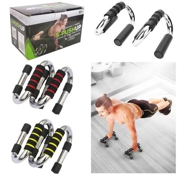 Imagem de Barras de apoio para flexãos push up lr87161