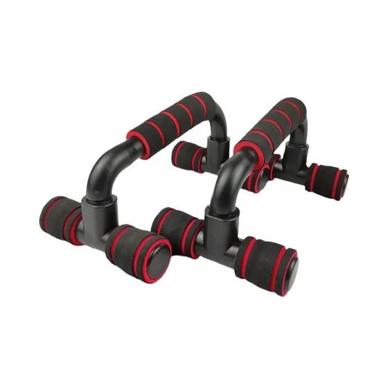 Imagem de Barras De Push up Antiderrapantes Em Forma De H, Suporte Para Casa, Academia, Fitness, Braço, Peito,