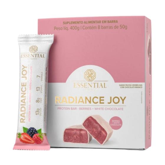 Imagem de Barras Radiance Joy 8 Unidades De 50g - Essential Nutrition