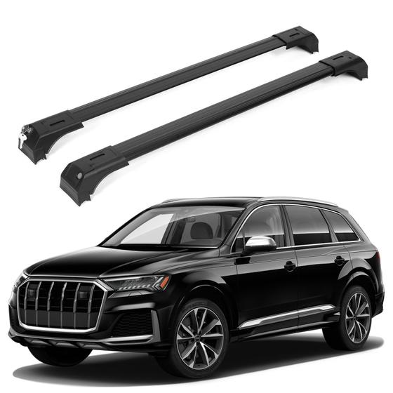 Imagem de Barras transversais de rack de teto ERKUL para alumínio Audi Q7 2016-2024