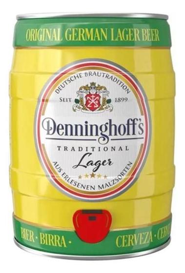 Imagem de Barril De Cerveja Alemanha Dennighoffs 5 Litros Lager Beer