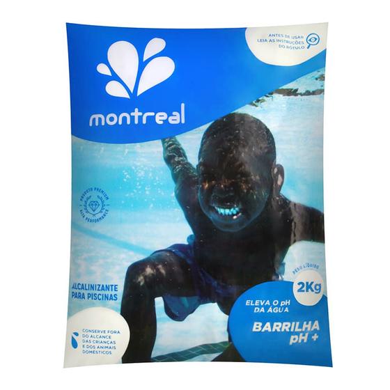Imagem de Barrilha Leve 2kg Montreal + Sulfato de Alumínio Montreal 2kg (5 uni de cada)