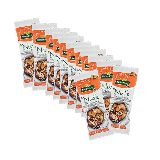 Imagem de Barrinha de Nuts com Sementes Sem Glúten Display com 12 un de 25g - NaturalLife