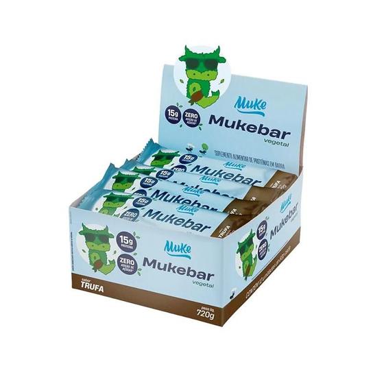 Imagem de Barrinha mukebar muke - sabor trufa 60g cd - cx c 12 un 720gr + mu