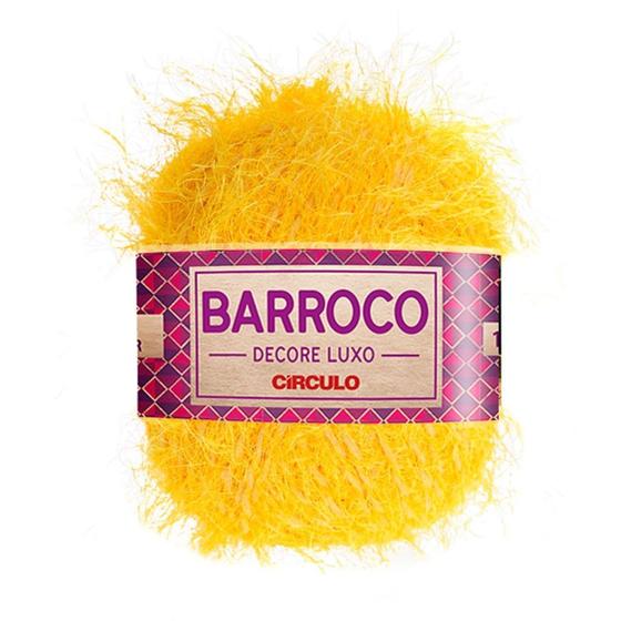 Imagem de Barroco Decore Luxo Peludo Espessura N 6 Círculo 180 metros e 280 gramas Barbante para Crochê e Tricô