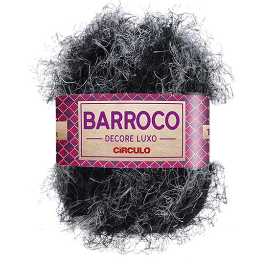 Imagem de Barroco Decore Luxo Peludo Espessura N 6 Círculo 180 metros e 280 gramas Barbante para Crochê e Tricô