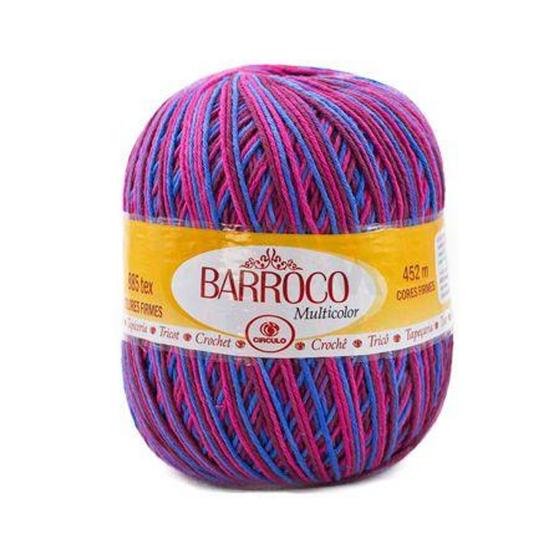 Barroco Multicolor Círculo S/A 200g - Linha de Crochê - Magazine Luiza