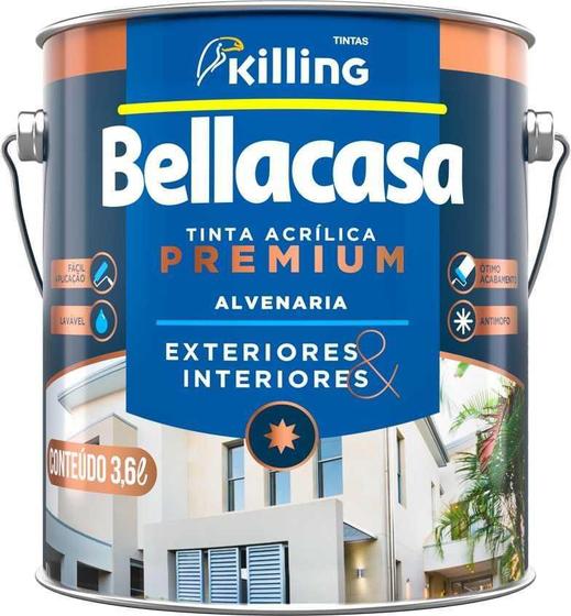 Imagem de Base A Tinta Bellacasa Acrilica Premium 3,24Lt