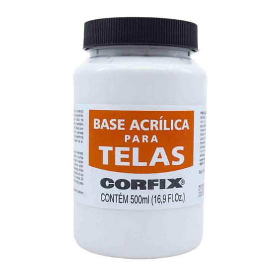 Imagem de Base Acrilica Para Telas Corfix 500Ml